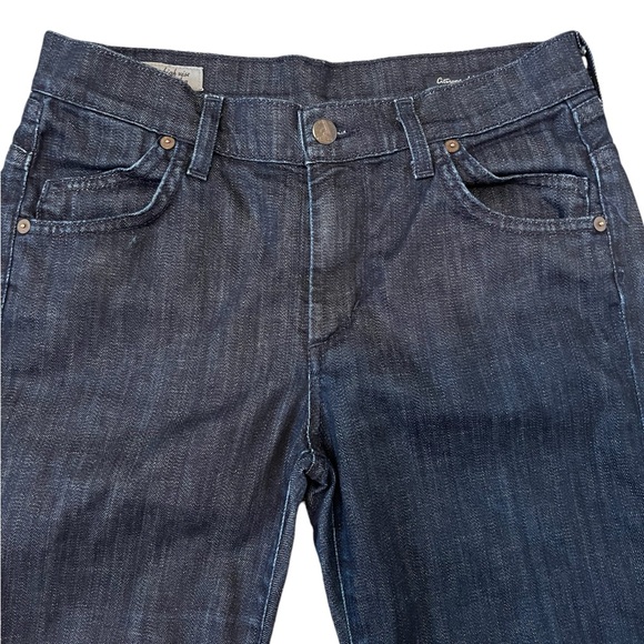 Citizens of Humanity, Hutton # 251 stretch hi-rise wide leg darker wash size 28. - Picture 2 of 13